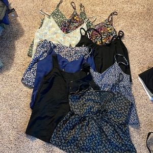 Lot of 9 SHEIN tanks. All XL